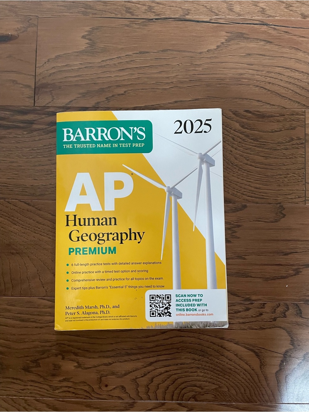 Barron's 2025 Premium AP Human Geography Review Book